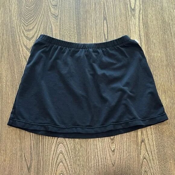 Nike Dresses & Skirts - Nike Activewear Tennis Mini Skirt Elastic Waist Pull-On Stretch Black Size M
